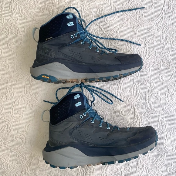 Hoka Blue Kaha Gore GTX Women's Athleisure Outdoor Hiking Boots - Picture 5 of 7